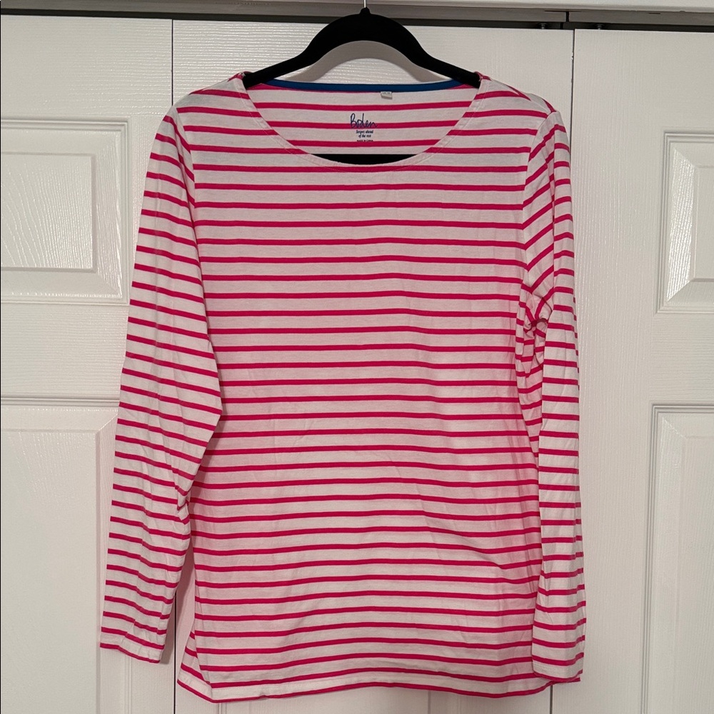 Boden Stripes ahead of the rest,  Long Sleeve Top
